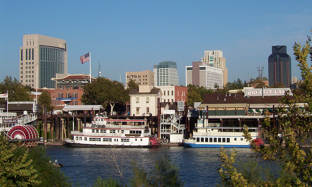 Sacramento riverfront, California, where Valley Tax Law represents Capital Region clients